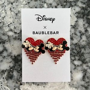 Disney x BaubleBar Mickey & Minnie Love Earrings